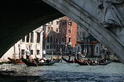 Gondeln auf den Rio Grande