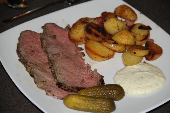 Roastbeef mit Remoulade